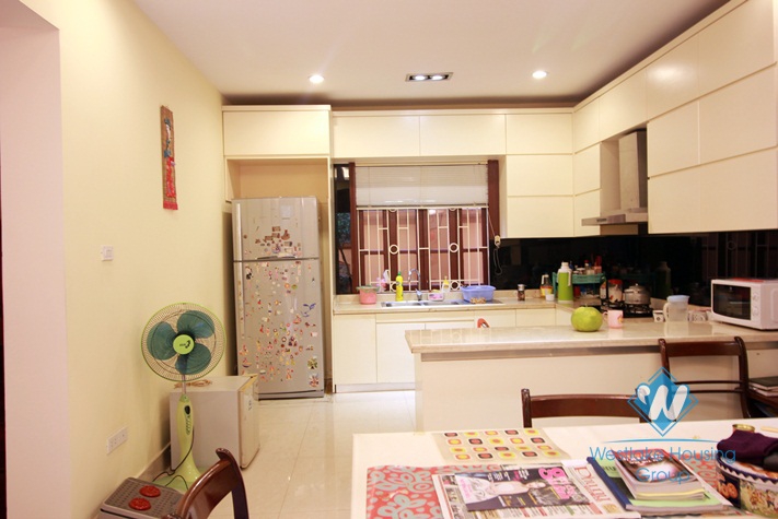 A charming house with large courtyard around for rent in Tay Ho area, Hanoi.
